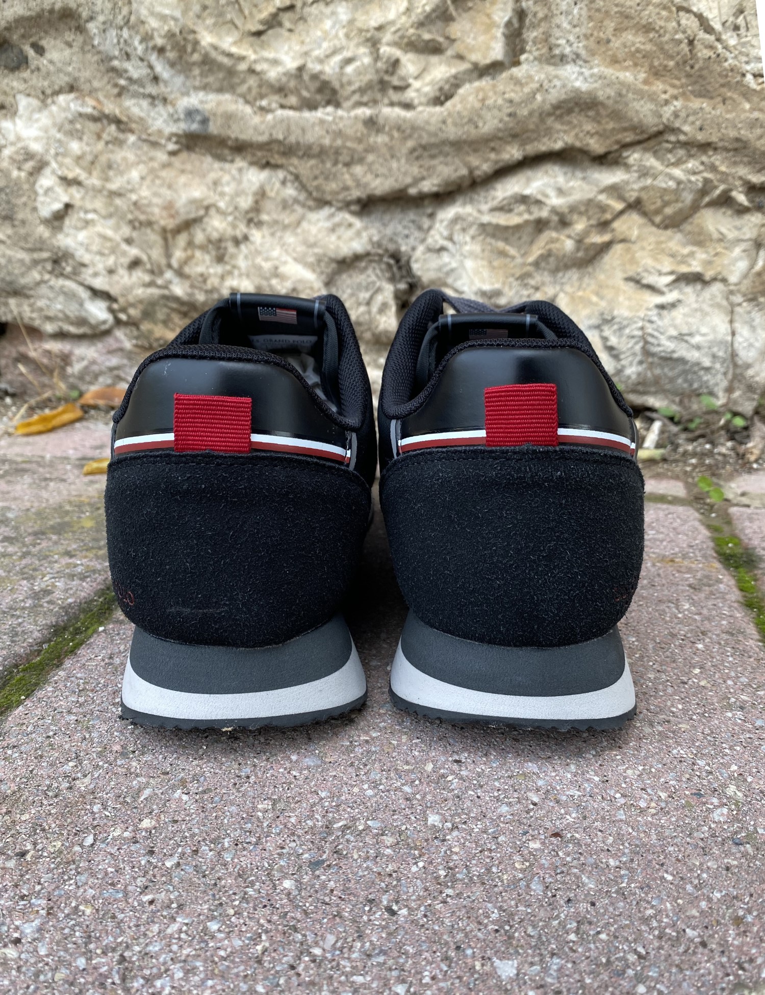 Us Grand Polo μαύρα ανδρικά casual sneakers GPM423001 φωτογραφία